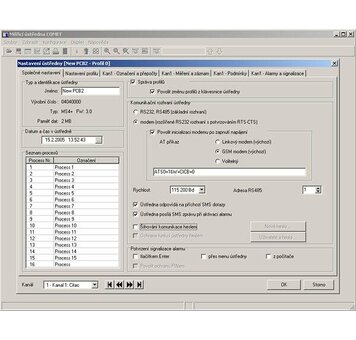 Program COMET SWR003 pro měřicí ústředny MS